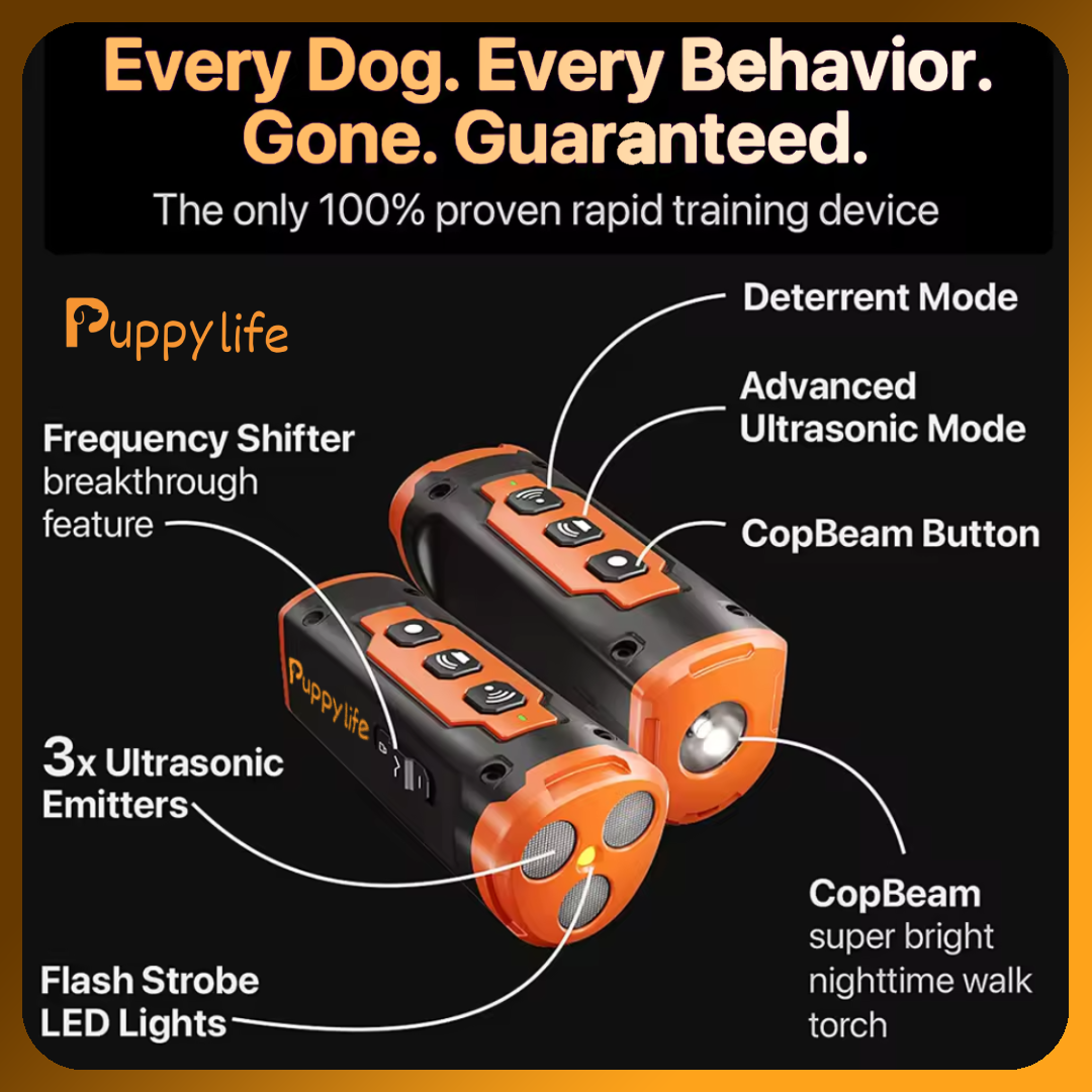 PuppyLifeStore™ Ultrasonic Dog Trainer